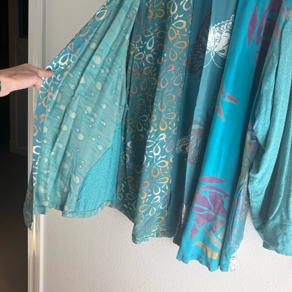WILD WOMAN Mill Valley Tencel Boho Cardigan - Picture 5 of 10